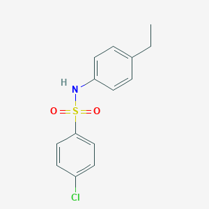 4-chloro-N-(4-ethylphenyl)benzenesulfonamide