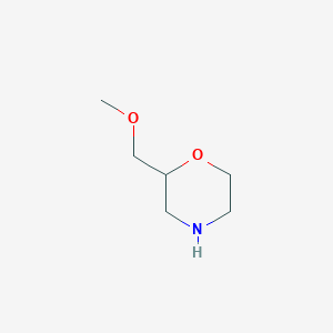 B186646 2-(Methoxymethyl)morpholine CAS No. 156121-15-2