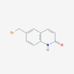 molecular formula C10H8BrNO B186664 6-(Bromomethyl)quinolin-2(1H)-one CAS No. 103702-29-0