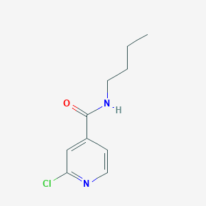 molecular formula C10H13ClN2O B186687 N-butyl-2-chloroisonicotinamide CAS No. 131418-15-0