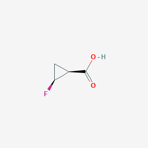 (1S,2S)-2-fluorocyclopropanecarboxylic acid