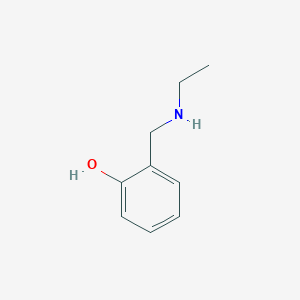 B186731 2-[(Ethylamino)methyl]phenol CAS No. 108206-05-9