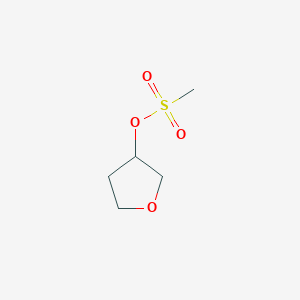 molecular formula C5H10O4S B186733 Oxolan-3-yl methanesulfonate CAS No. 156380-34-6