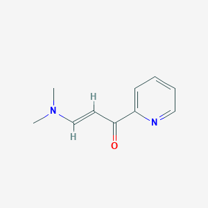 molecular formula C10H12N2O B186738 (E)-3-(dimethylamino)-1-(pyridin-2-yl)prop-2-en-1-one CAS No. 123367-25-9