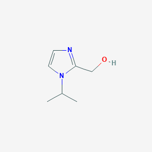 molecular formula C7H12N2O B186747 (1-isopropyl-1H-imidazol-2-yl)methanol CAS No. 135205-82-2