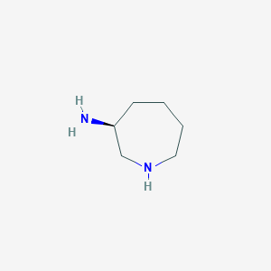 molecular formula C6H14N2 B186748 (S)-Azepan-3-amine CAS No. 107885-67-6