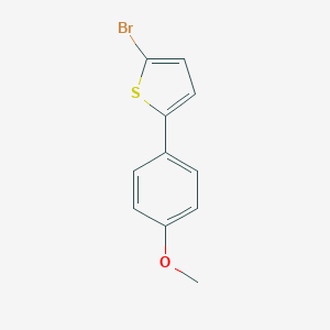 molecular formula C11H9BrOS B186758 2-溴-5-(4-甲氧基苯基)噻吩 CAS No. 54095-24-8