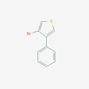 molecular formula C10H7BrS B186764 3-Bromo-4-phenylthiophene CAS No. 23062-41-1