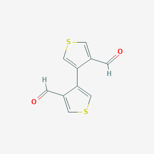 [3,3'-Bithiophene]-4,4'-dicarboxaldehyde