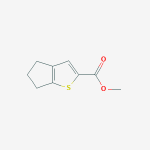 molecular formula C9H10O2S B186766 methyl 5,6-dihydro-4H-cyclopenta[b]thiophene-2-carboxylate CAS No. 353269-02-0