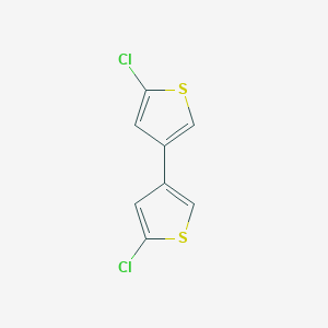 molecular formula C8H4Cl2S2 B186769 2-Chloro-4-(5-chlorothiophen-3-yl)thiophene CAS No. 62226-39-5