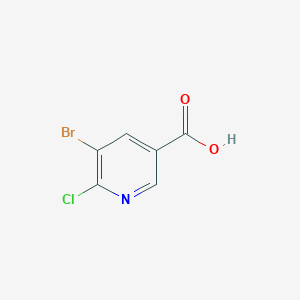 molecular formula C6H3BrClNO2 B186772 5-Bromo-6-chloronicotinic acid CAS No. 29241-62-1