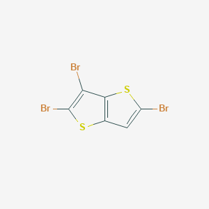 molecular formula C6HBr3S2 B186773 2,3,5-Tribromothieno[3,2-b]thiophene CAS No. 25121-88-4