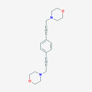 1,4-Bis(3-morpholino-1-propynyl)benzene