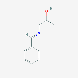 molecular formula C10H13NO B186781 1-(Benzylideneamino)propan-2-ol CAS No. 5456-01-9