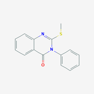 4(3H)-Quinazolinone, 2-methylthio-3-phenyl-