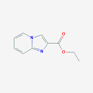 molecular formula C10H10N2O2 B186821 Ethyl imidazo[1,2-a]pyridine-2-carboxylate CAS No. 38922-77-9