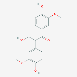 molecular formula C17H18O6 B186826 Evofolin B 