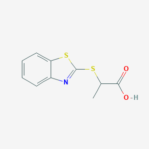 2-(1,3-Benzothiazol-2-ylsulfanyl)propanoic acid