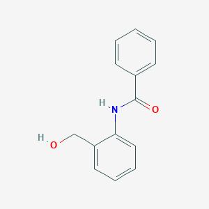 molecular formula C14H13NO2 B186837 N-[2-(hydroxymethyl)phenyl]benzamide CAS No. 6289-87-8