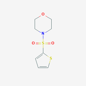 molecular formula C8H11NO3S2 B186839 Morpholine, 4-(2-thienylsulfonyl)- CAS No. 79279-29-1
