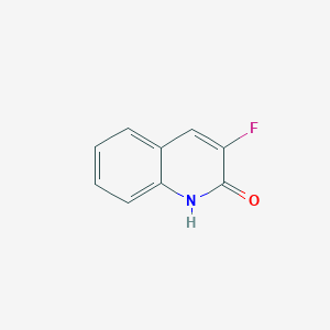 molecular formula C9H6FNO B186845 3-Fluoro-2-hydroxyquinoline CAS No. 124467-22-7