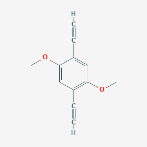 molecular formula C12H10O2 B186846 1,4-Diethynyl-2,5-dimethoxybenzene CAS No. 74029-40-6