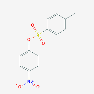 molecular formula C13H11NO5S B186854 p-Toluenesulfonic acid, p-nitrophenyl ester CAS No. 1153-45-3