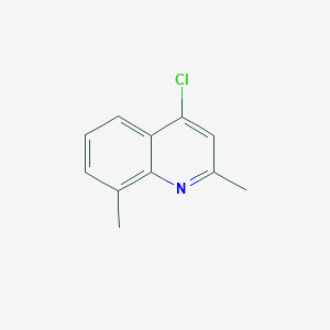 molecular formula C11H10ClN B186857 4-Chloro-2,8-dimethylquinoline CAS No. 32314-39-9
