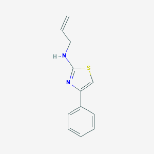 molecular formula C12H12N2S B186858 Allyl-(4-phenyl-thiazol-2-yl)-amine CAS No. 21344-73-0