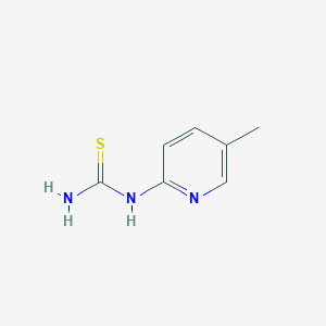 molecular formula C7H9N3S B186861 (5-Methyl-pyridin-2-yl)-thiourea CAS No. 131185-00-7