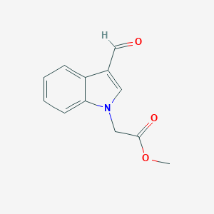 (3-Formyl-indol-1-yl)-acetic acid methyl ester