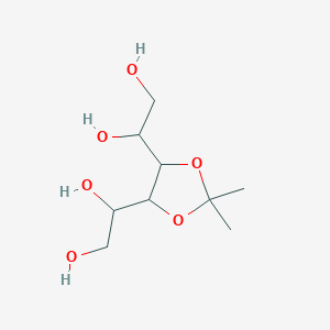 molecular formula C9H18O6 B186880 3,4-O-Isopropylidene-D-mannitol CAS No. 3969-84-4