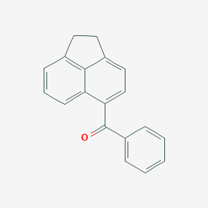 molecular formula C19H14O B186881 1,2-Dihydroacenaphthylen-5-yl(phenyl)methanone CAS No. 4657-89-0