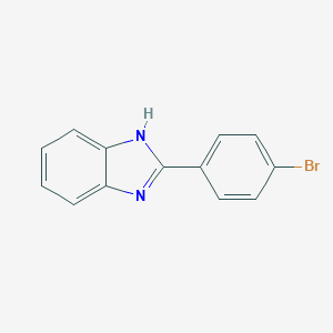 molecular formula C13H9BrN2 B186887 2-(4-Bromophenyl)benzimidazole CAS No. 2622-74-4