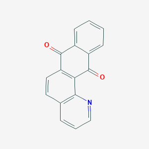 molecular formula C17H9NO2 B186909 Naphtho[2,3-h]quinoline-7,12-dione CAS No. 19832-13-4
