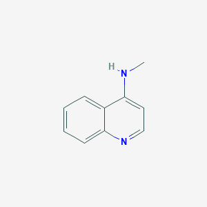 molecular formula C10H10N2 B186922 N-甲基喹啉-4-胺 CAS No. 16401-66-4