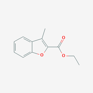 molecular formula C12H12O3 B186928 Ethyl 3-methyl-1-benzofuran-2-carboxylate CAS No. 22367-82-4