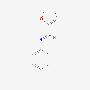molecular formula C12H11NO B186947 N-furfurylidene-p-toluidine CAS No. 13060-72-5