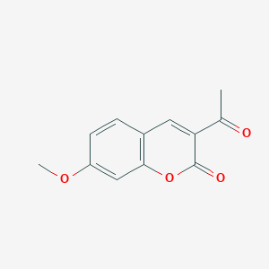 molecular formula C12H10O4 B186948 3-acetyl-7-methoxy-2H-chromen-2-one CAS No. 64267-19-2