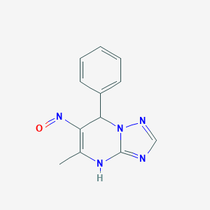 5-Methyl-6-nitroso-7-phenyl-1,7-dihydro-[1,2,4]triazolo[1,5-a]pyrimidine
