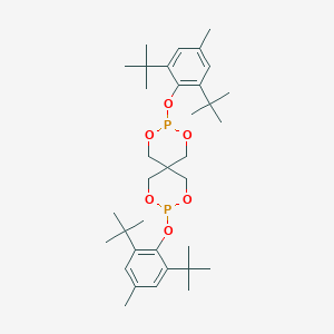molecular formula C35H54O6P2 B186957 Bis(2,6-di-ter-butyl-4-methylphenyl)pentaerythritol-diphosphite CAS No. 80693-00-1