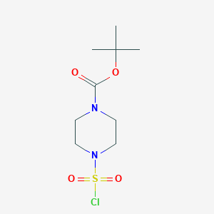 Tert-butyl 4-(chlorosulfonyl)piperazine-1-carboxylate