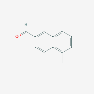 molecular formula C12H10O B186995 5-Methylnaphthalene-2-carbaldehyde CAS No. 102606-09-7