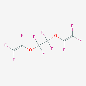 molecular formula C6F10O2 B187001 1,1'-((1,1,2,2-Tetrafluoroethylene)bis(oxy))bis(1,2,2-trifluoroethylene) CAS No. 1998-53-4
