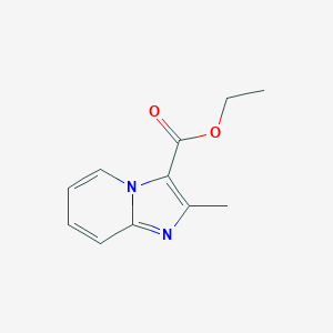 molecular formula C11H12N2O2 B187017 Ethyl 2-methylimidazo[1,2-a]pyridine-3-carboxylate CAS No. 2549-19-1