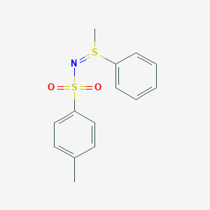 4-methyl-N-[methyl(phenyl)-lambda~4~-sulfanylidene]benzenesulfonamide