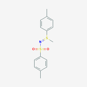 4-methyl-N-[methyl(4-methylphenyl)-lambda~4~-sulfanylidene]benzenesulfonamide