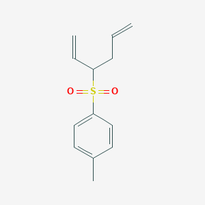 molecular formula C13H16O2S B187035 1-Methyl-4-[(1-vinyl-3-butenyl)sulfonyl]benzene CAS No. 85217-80-7