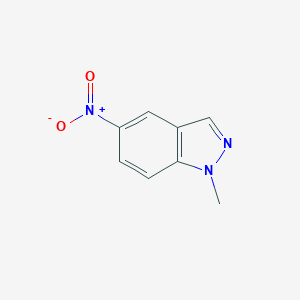 molecular formula C8H7N3O2 B187038 1-Methyl-5-nitro-1H-indazole CAS No. 5228-49-9